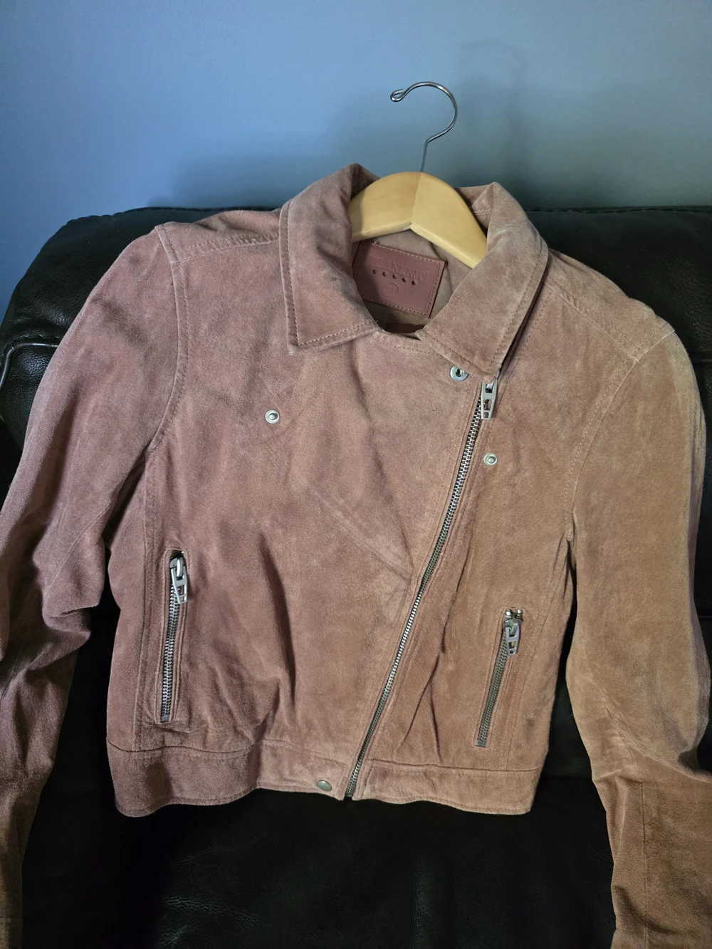 Blank NYC suede moto